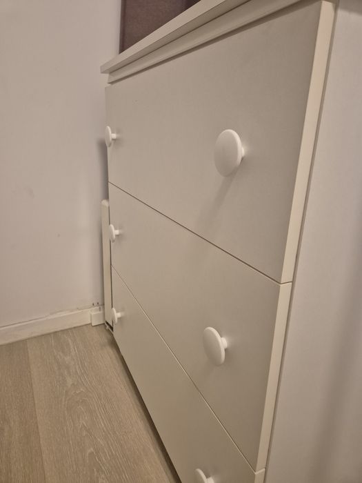 Comoda 3 sertare Pali cu cadita detasabila