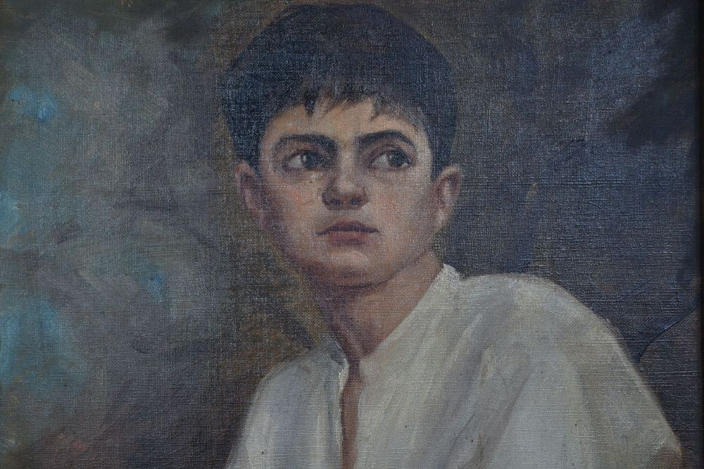 Gheorghe Teodorescu-Romanati - Autoportret