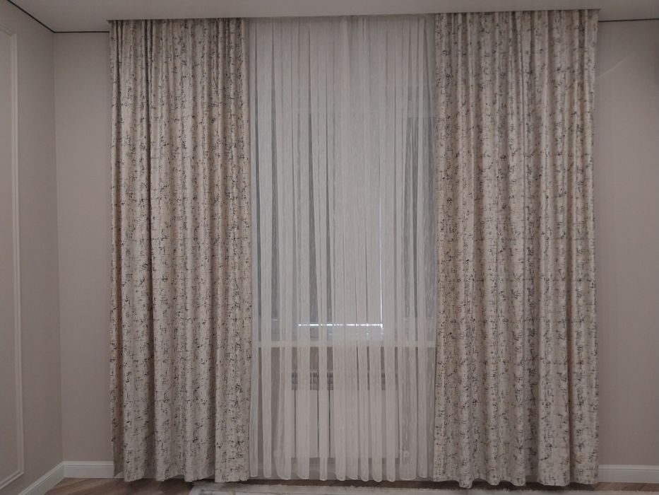 Штор тюль вместе 20000тг