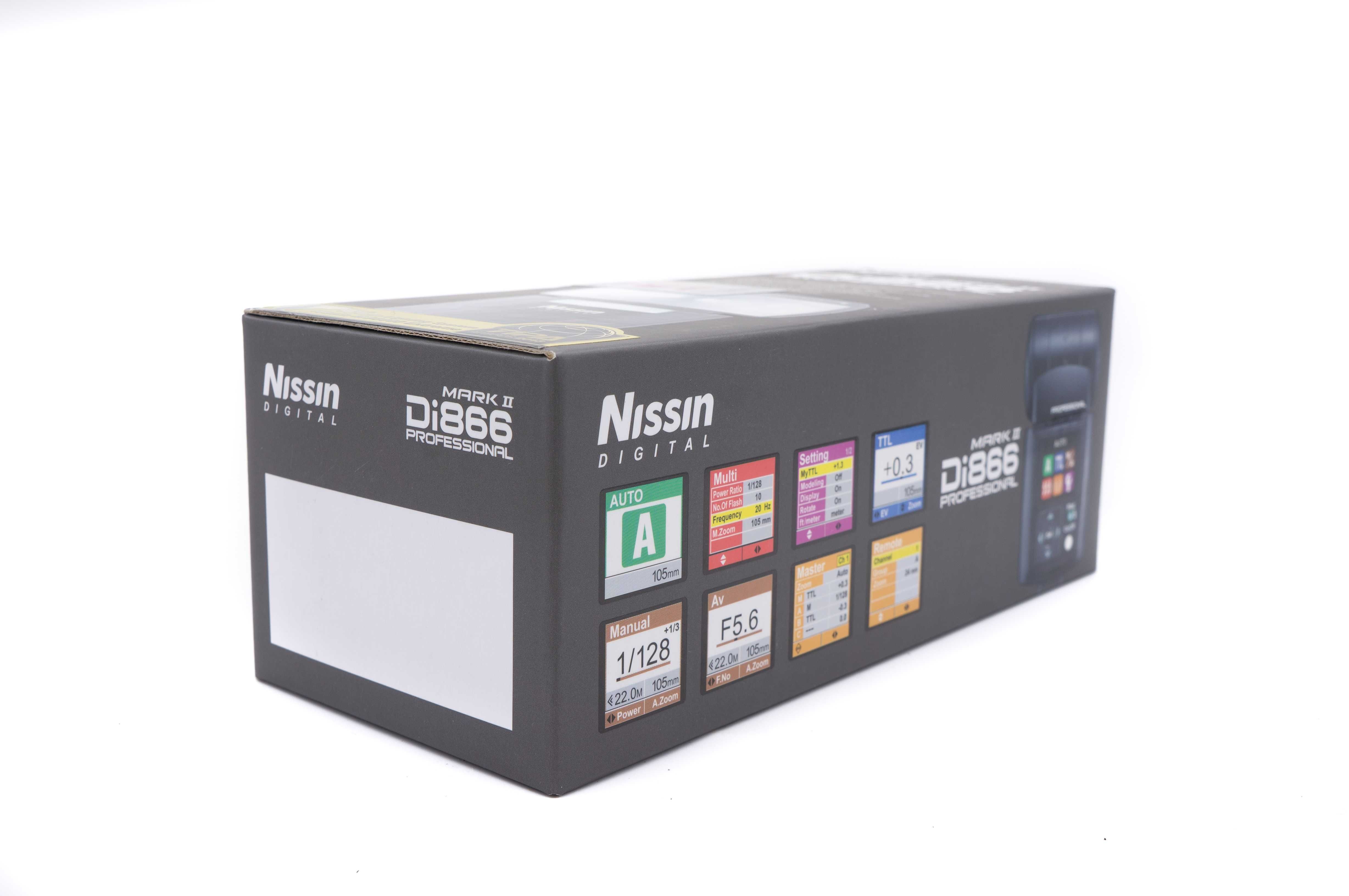 Blit profesional Nissin Di866 Mark II  Canon ( mirorless si DSLR) nou