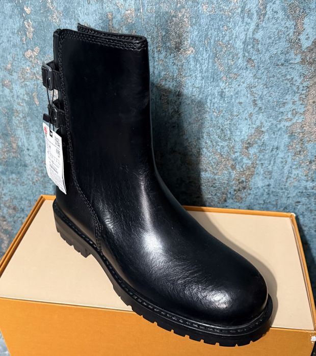 Ghete Zara din piele naturală măsura 43