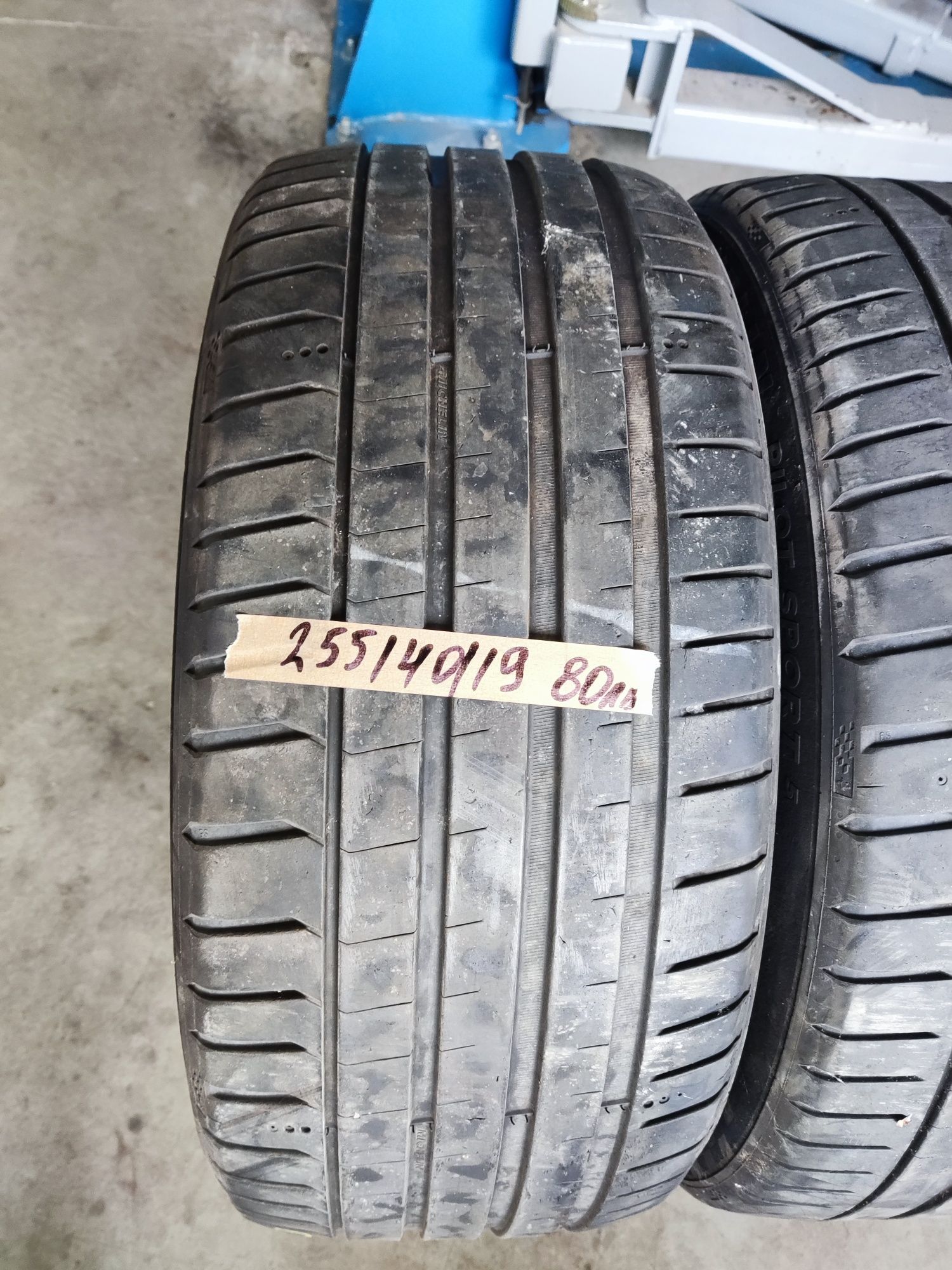 255/40/19 Michelin Pilot Sport