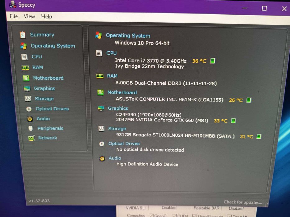 Hard disc laptop. 1TB + windows 10 pro