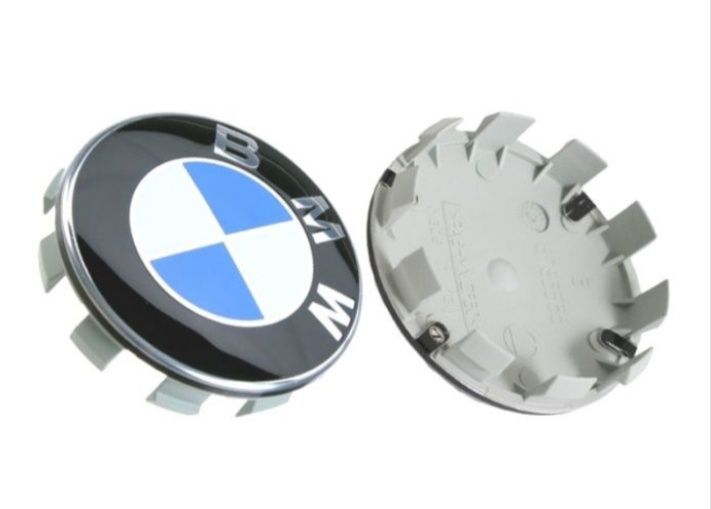 Capace Jante Aliaj  BMW - Capace Bmw 68 mm Albastru sau Negru