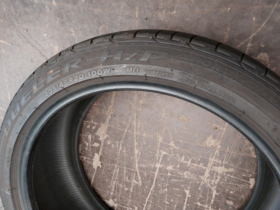 2 anvelope 235/45 R20 Bridgestone