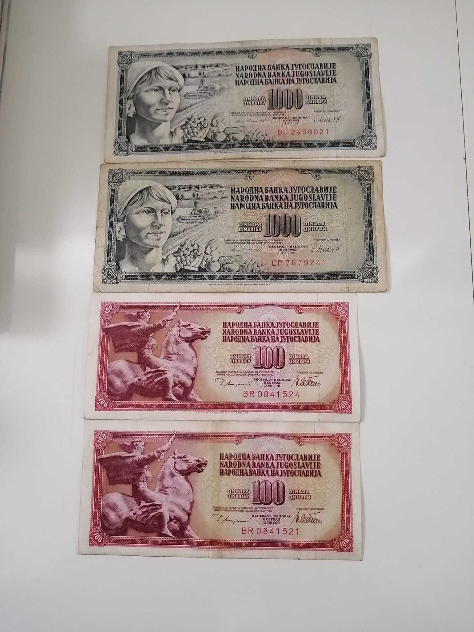 Lot bancnote Iugoslavia si Polonia