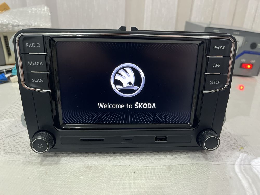 Multimedia RCD 440 Pro skoda-model MIB2-RNS 510