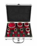 Set 11 carote diamantate M14, dimetru 6-68 mm