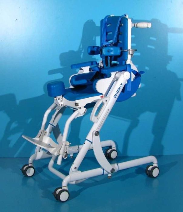 Scaun de dus si WC din aluminiu pentru copii Hoggi Sharky