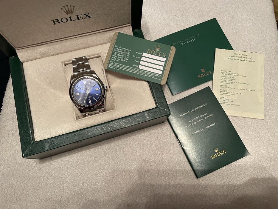 Ceas Oyster Perpetual Blue Dial