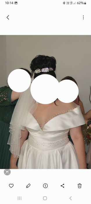 Vând rochie de mireasa