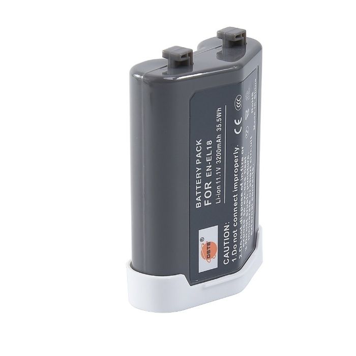 Батерия DSTE EN-EL18 за Nikon D4 / D4S / D4X / D5