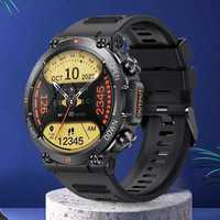 Ceas Smartwatch TKY-K56 Pro negru + bratara CADOU (NOU)
