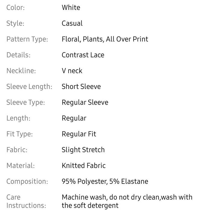 Дамска блуза с къс ръкав от SHEIN 1XL