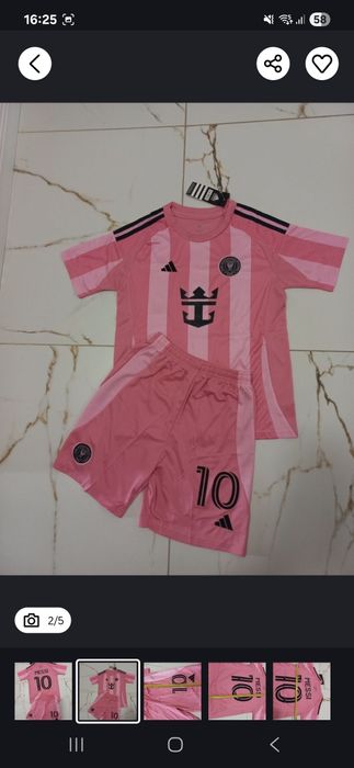 Echipament Inter Miami Messi #10