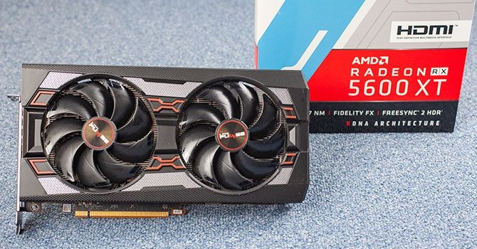 Sapphire Rx 5600 xt 6GB GDDR6 (аналог gtx 1660ti/super и rtx 2060)
