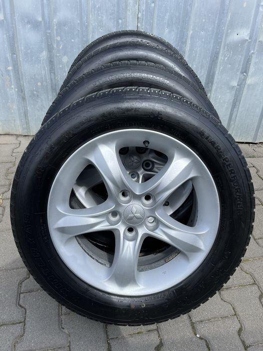 Jante 5x114.3mm, anvelope iarna 215/65 R17, Mitsubishi ASX, Outlander