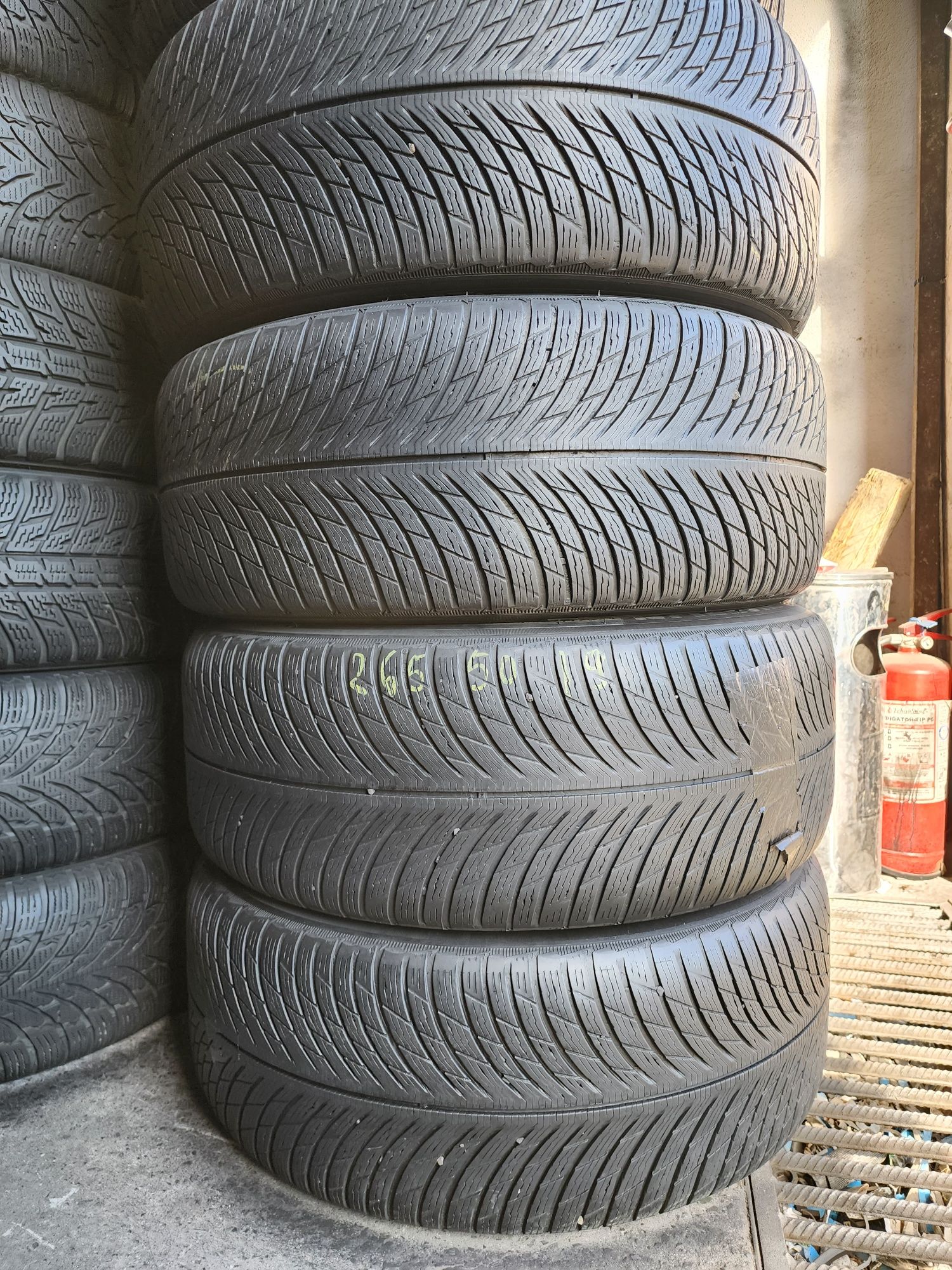 265 50 19 Michelin alpin 5 SUW runflat dot 2022