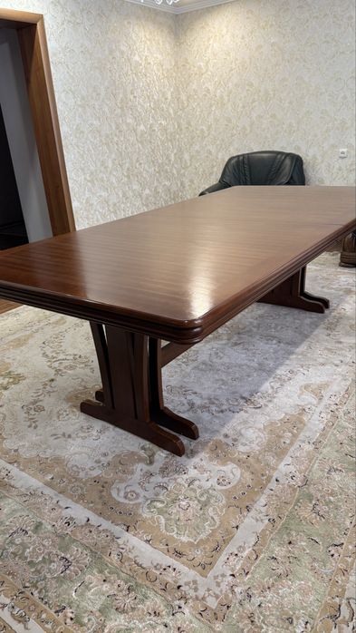 Стол дерево раскладной до 4 метра