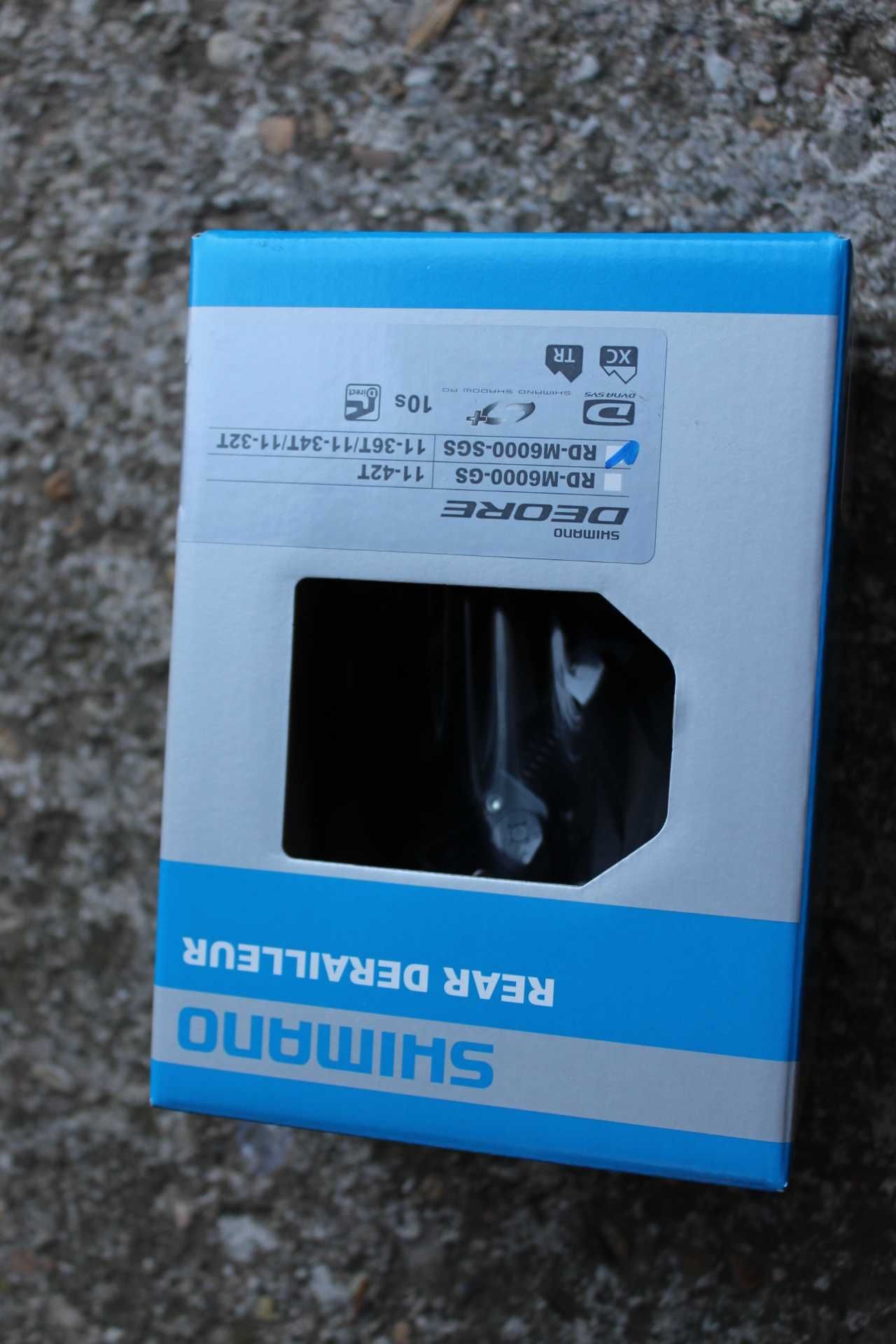 Shimano DEORE RD-M6000 10vit. SGS Shadow RD+