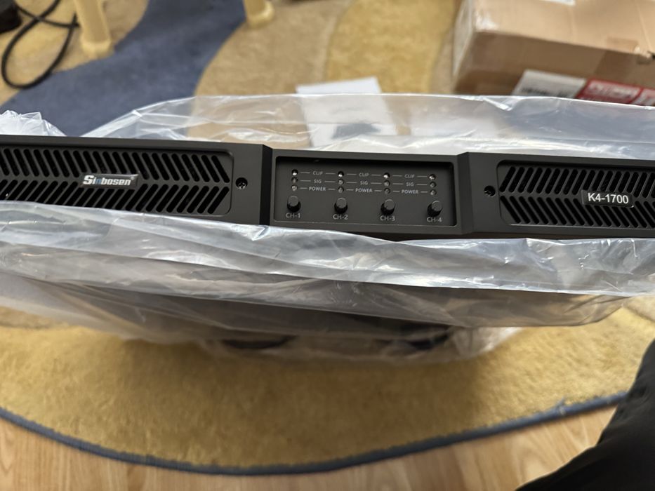Sinbosen k4-1700 4x1700w 8ohm, dynacord xa2, vl212 , fbt himaxx60
