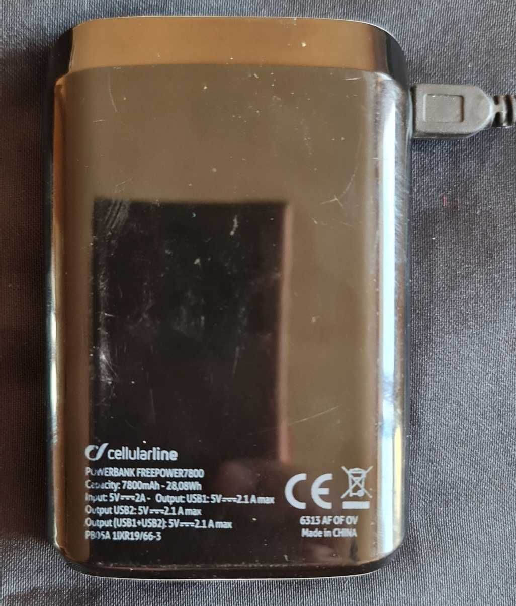 Зарядна батерия, външна батерия powerbank Cellularline 7800