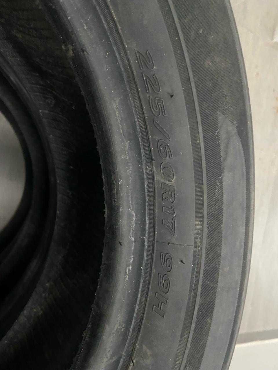 Продажа летних шин 225/60 R 17. В хорошем состоянии. 3 штуки.