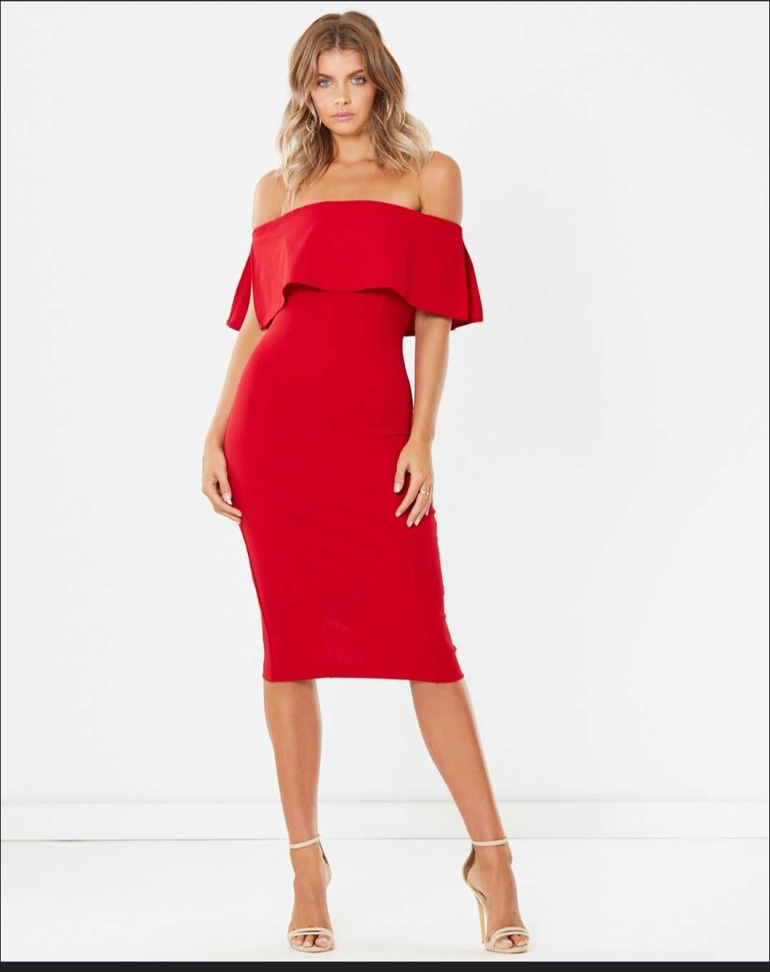 Off Shoulder Puff Sleeve dress