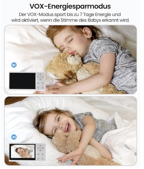 Baby monitor cu 2 camere