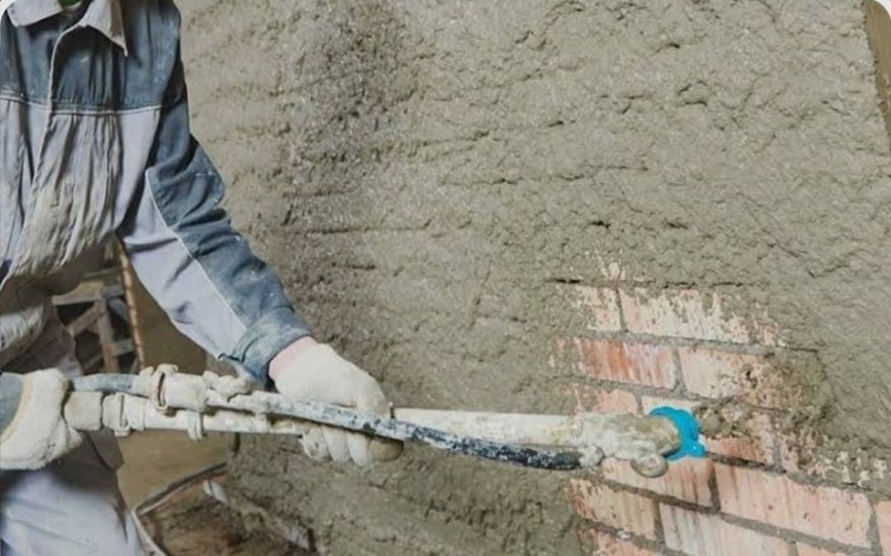 Механизированная штукатурка