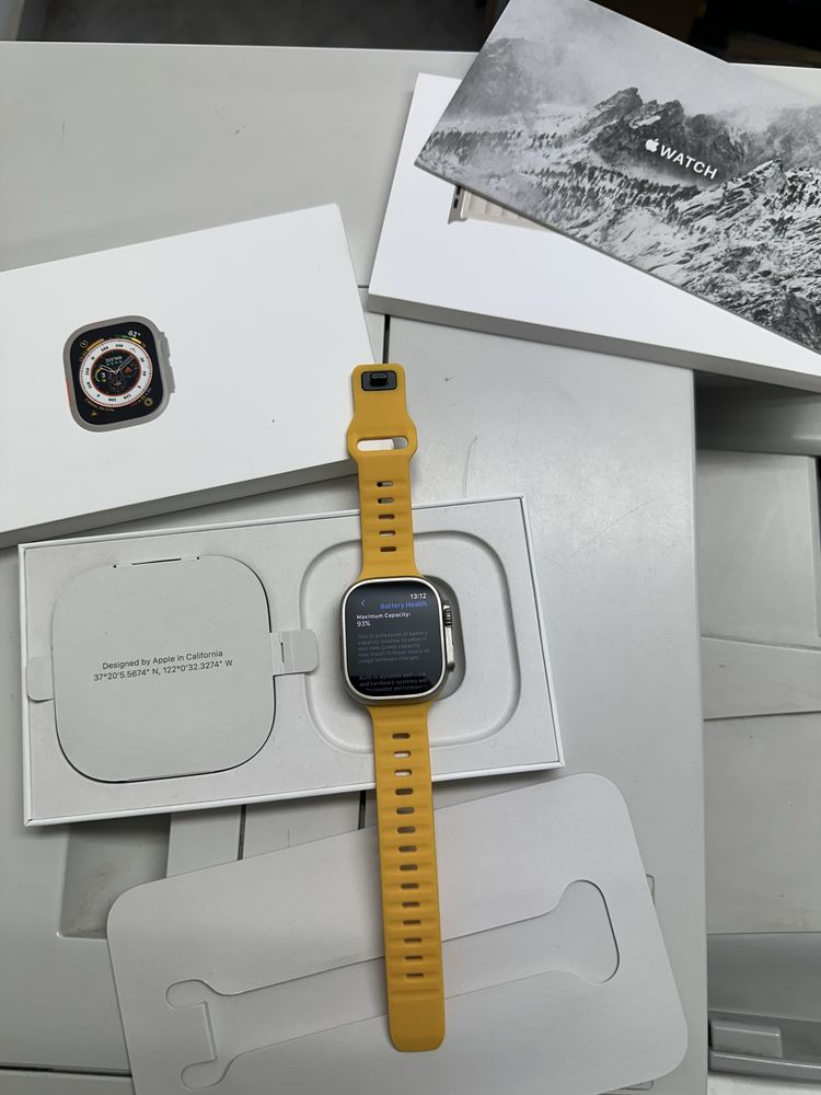 Apple Watch Ultra Titanium GPS + Cellular