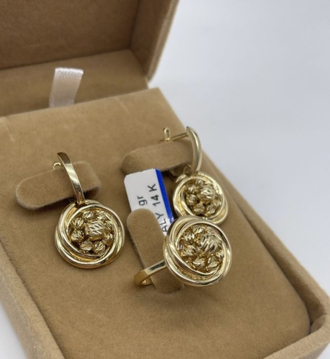 Комплект желтое золото 11,5гр