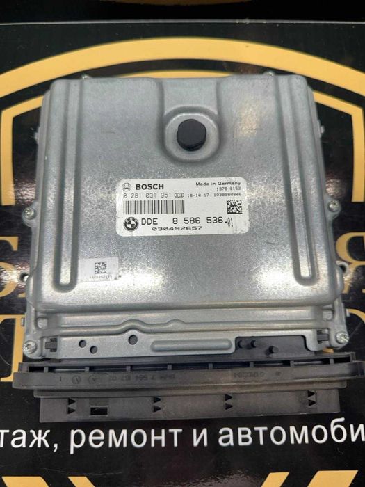BMW 3 F30 F35 F31  8586536 Блок ECU за управление на двигателя