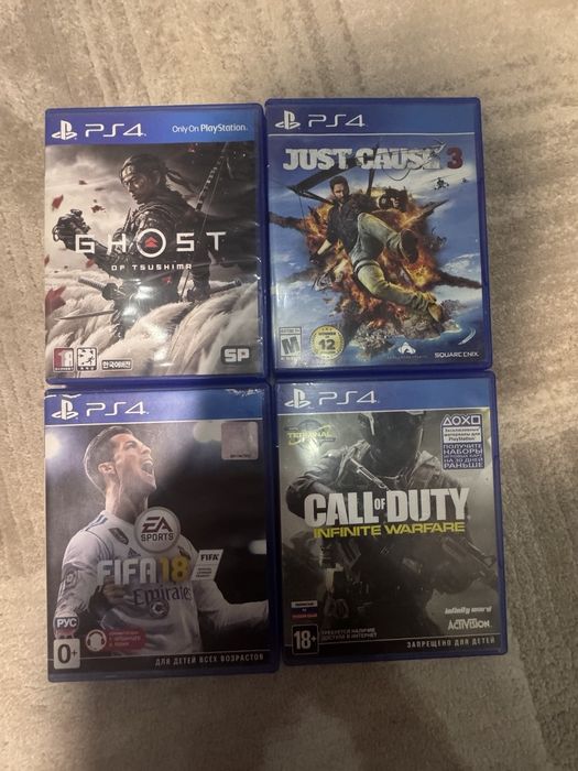 Диски для playstation4