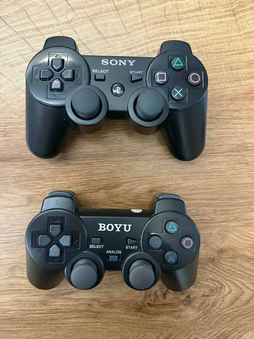 PlayStation 3 + 2 джойстика + 13 оригинални игри Перфектен комплект