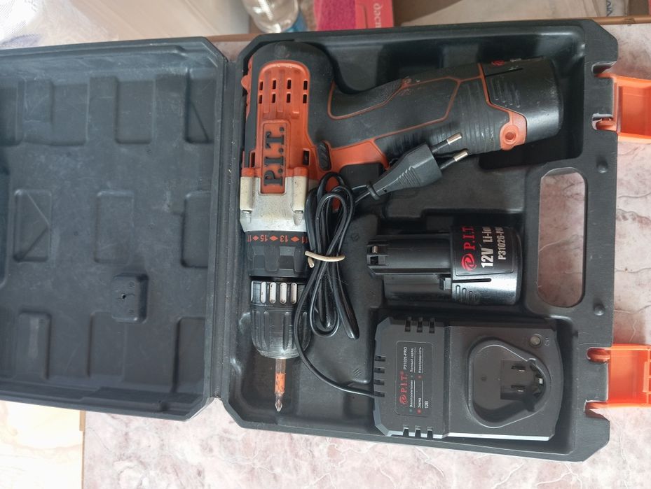 Шуруповёрт PIT полностью рабочий