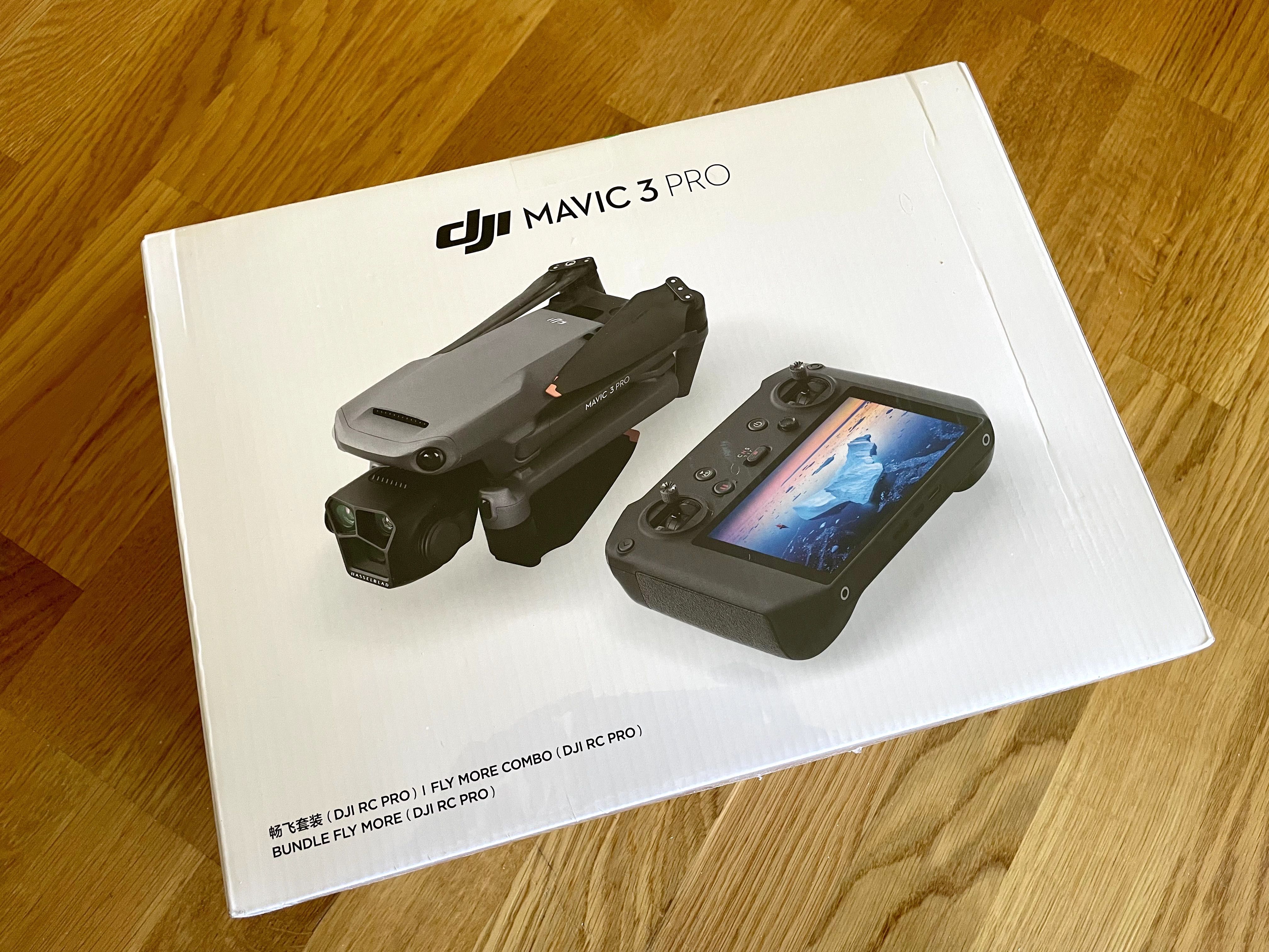 DJI Mavic 3 Pro (RC PRO) Fly more combo - ЧИСТО НОВ, ЗАПЕЧАТАН