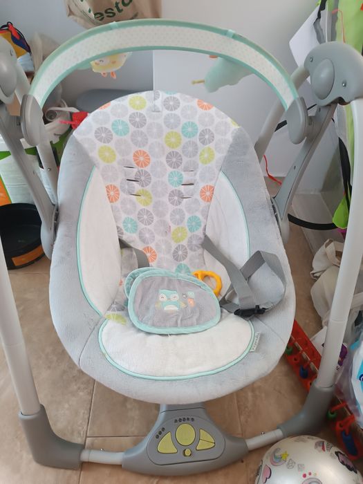 Leagăn și balansoar 2in1