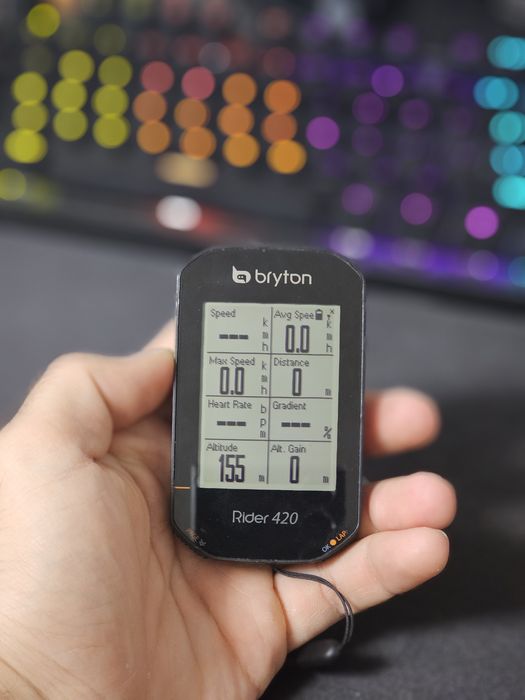 Ciclocomputer bryton rider 420