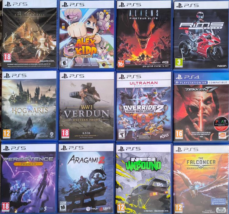 Игры на Playstation 5 PS5
