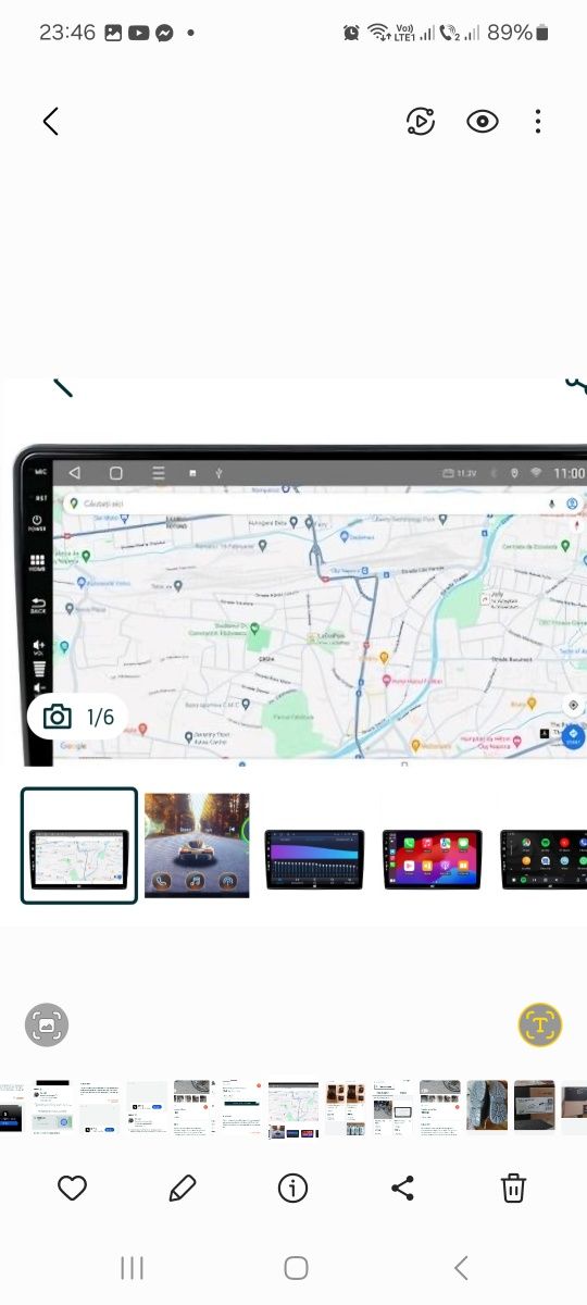 Vand multimedia gps auto android
