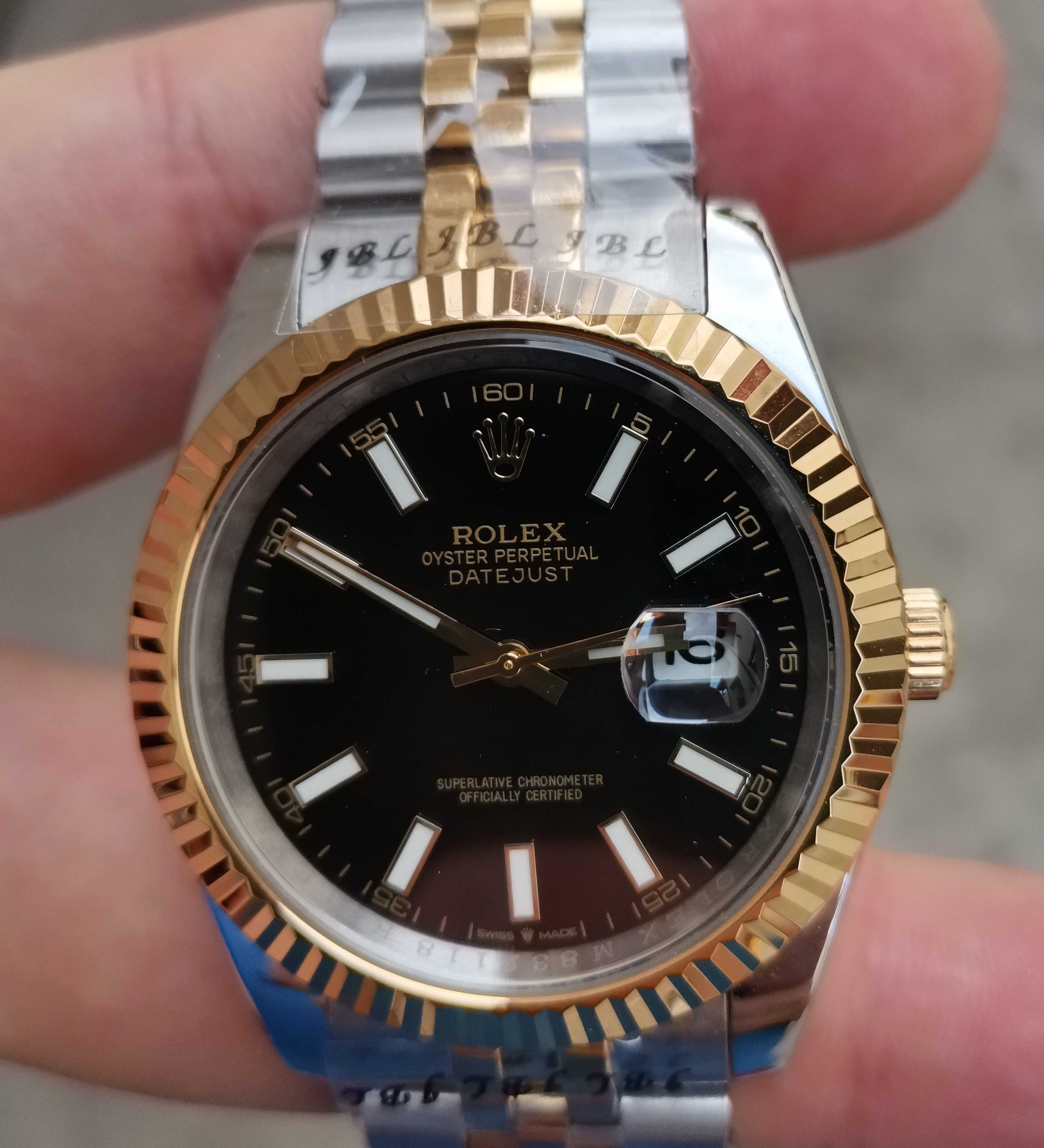 Rolex Datejust 41 mm geam Safir bratara Jubilee