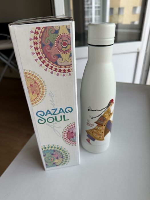 Термобутылка Qazaq soul новая