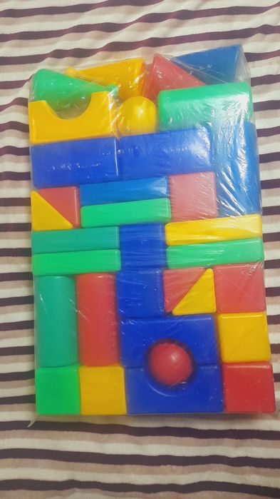 Кубики пластиковые