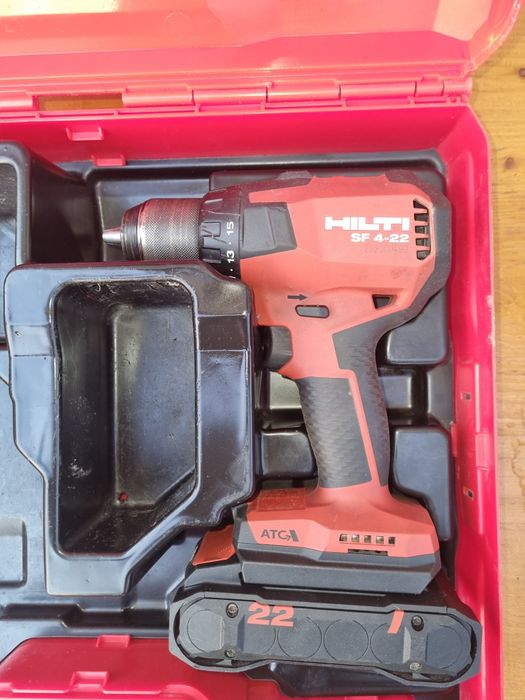 Filetanta hilti sf4 22 nuron impecabila cu baterie de 4 amperi si cuti