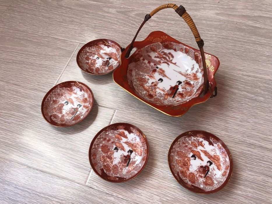 Set de porțelan japonez vinatge