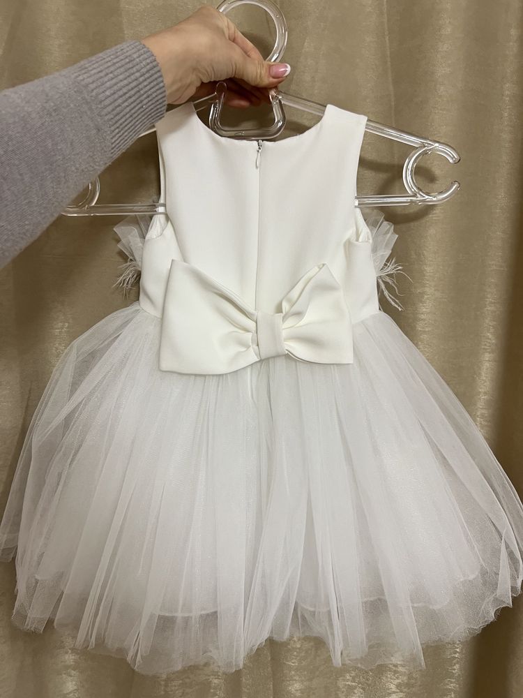 Бала бебешка рокля Contrast
