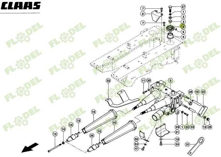 Pinion heder porumb CLAAS CONSPEED 995144