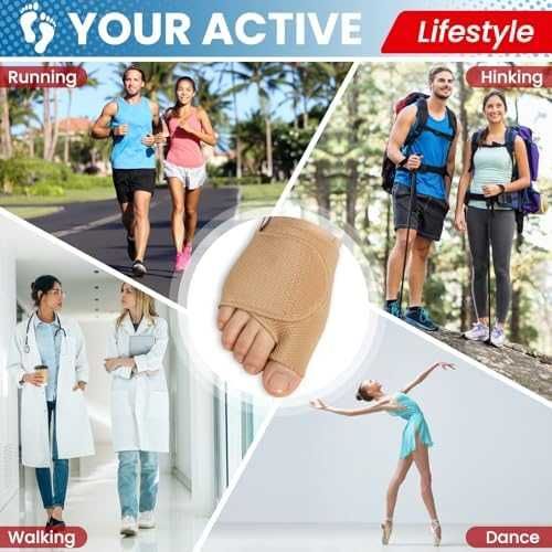 Нови Подложки за болки в ходилото с дишащ гел и стабилна опора за жени