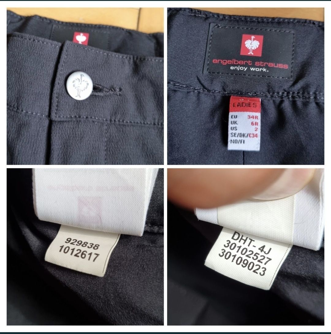 Pantaloni de schi dama, Iarna / Zapada, Engelbert Strauss - 34R